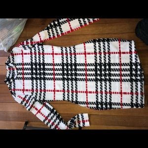 Shein Plaid BodyCon dress